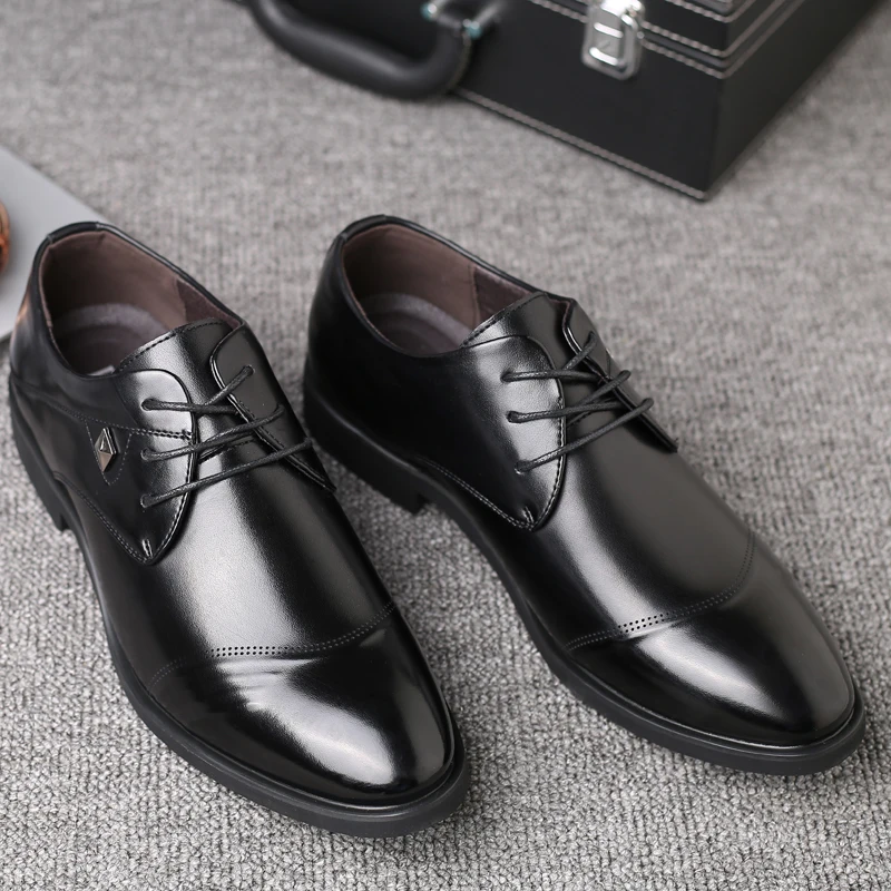 Formelle Robe Mariage Noir En De Hommes Pointu Black Mode Oxford Chaussures Verni Respirant Cuir Luxe Marque Mocassins D'affaires Mx3 qZnF8q