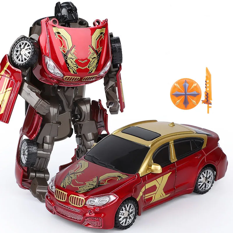 

5 Colors 2 in 1 lol Deformation Action Figure Car Robot Toys For Children Cool Confrontation Game Gift For Boys