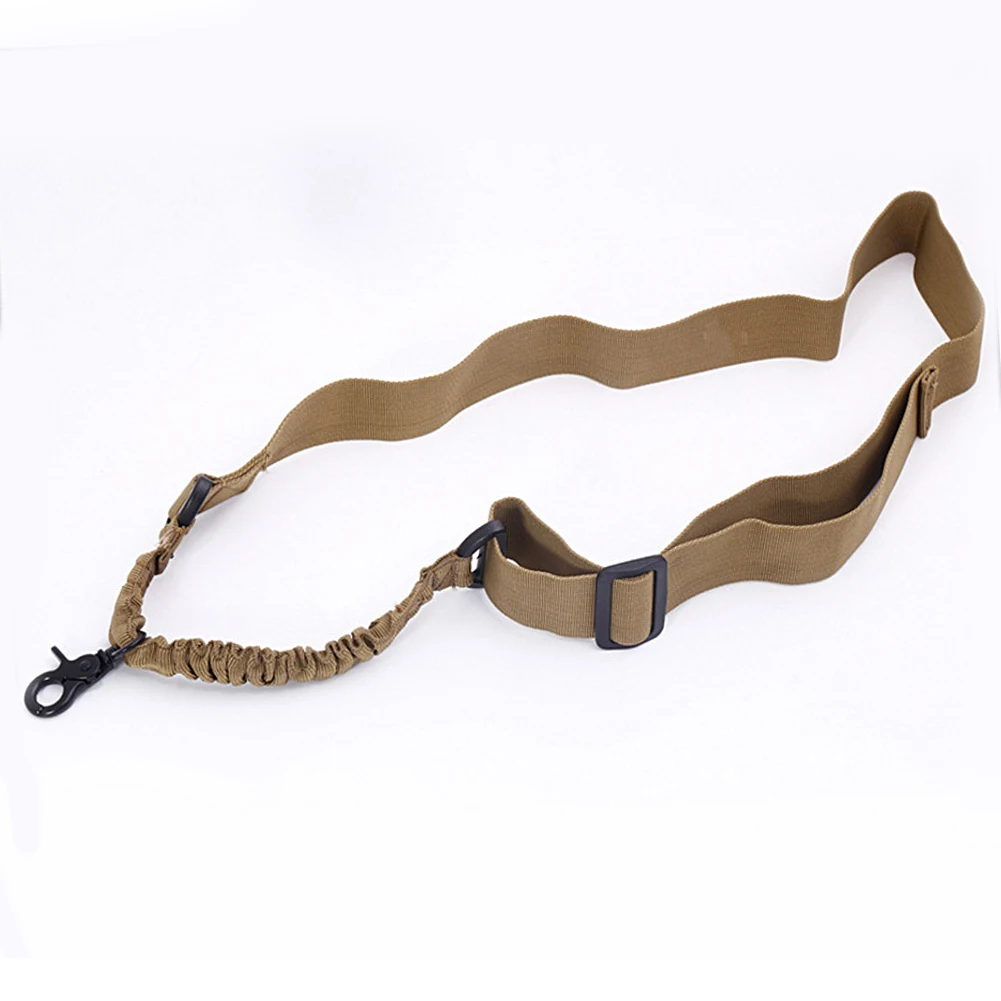 

Sling Strap Tactical Rifle Outdoor One Single Point Safety Camping Adjustable Belt Multifunctional