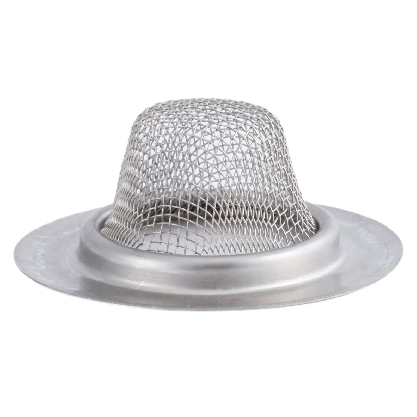2Pcs Kitchen Sink Strainer 5.3CM Stainless Steel Bathtub Hair Catcher Stopper Bathroom Shower Drain Hole Filter Sink Strainer