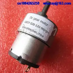 DHL/EMS 20 шт. JGB37-520 DC24V 960 об./мин. Micro DC Привод для Робота 3o