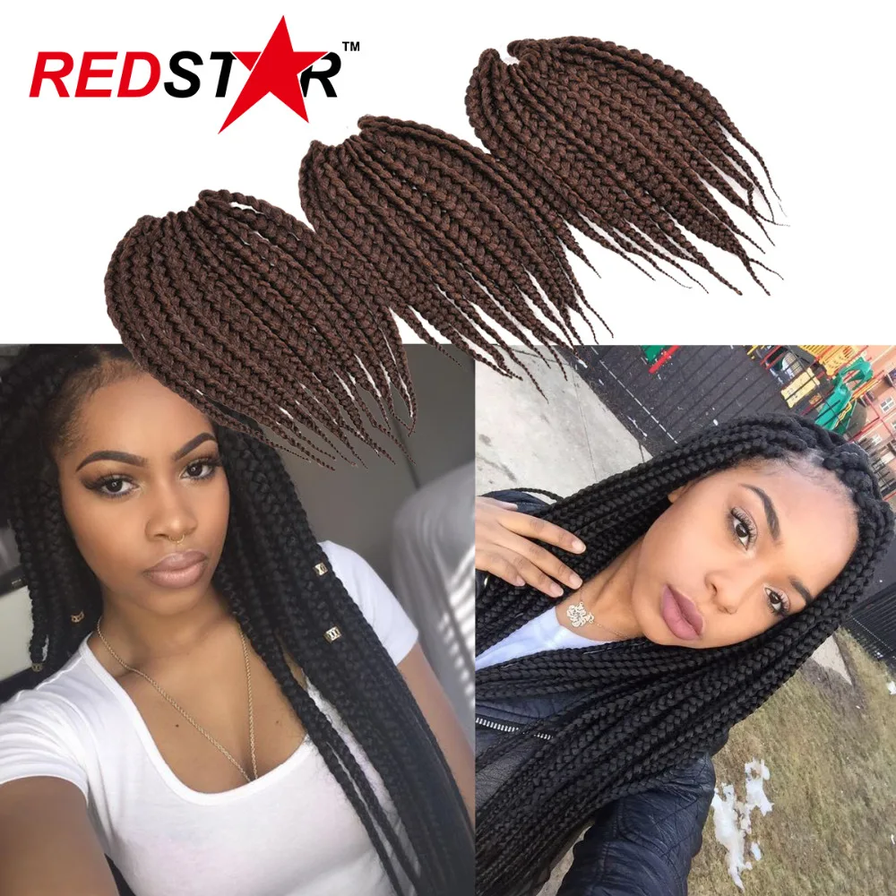 18 Inch Crochet Box Braids Hair Extension braiding hair crochet box braids Mambo Jumbo Twist