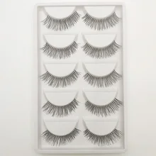 Горячие Мягкие Накладные ресницы, ресницы, натуральные, ручная работа,, ресницы, cilios posticos