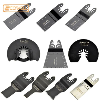 

30% Off 10pcs kit plunge Saw Blades For Oscillating Multi Tools multimaster blades for renovation machines as Fein,dremel,TCH