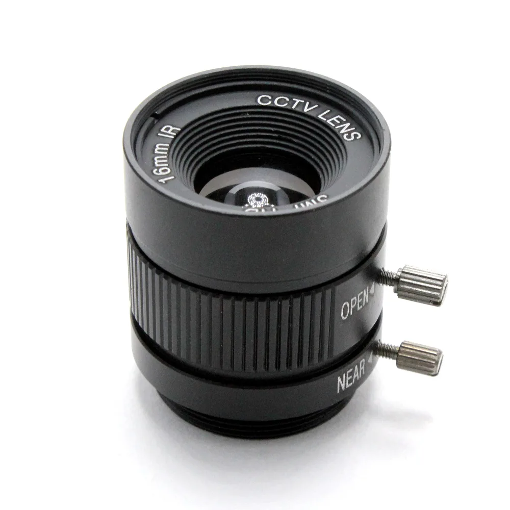 3mp hd 4mm6mm8mm12mm16mm lente manual 12 iris