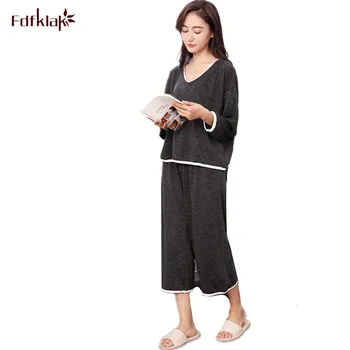 

High Quality Pijama Plus Size Women Nightwear V-Neck Spring Summer Pajamas Sexy Pijama New 2017 Women Pyjama Set Sleepwear