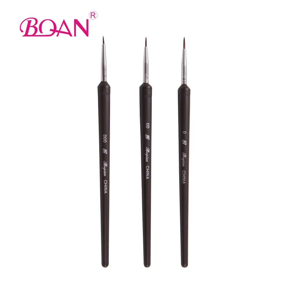 3pcs Free Shipping Professional Nail Brush Set Cheap Nail Brush for