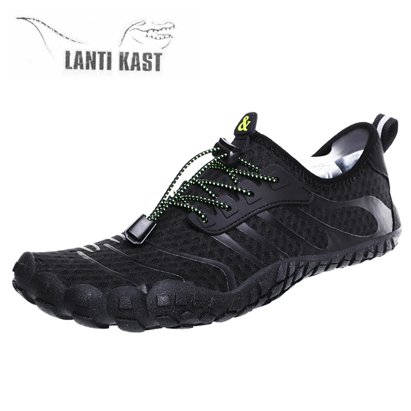 أحذية ماء الرجال النساء أكوا أحذية في الهواء الطلق أحذية الشاطئ زائد حجم بيرفوت رياضة الصيد سباحة متعددة الوظائف الأحذية