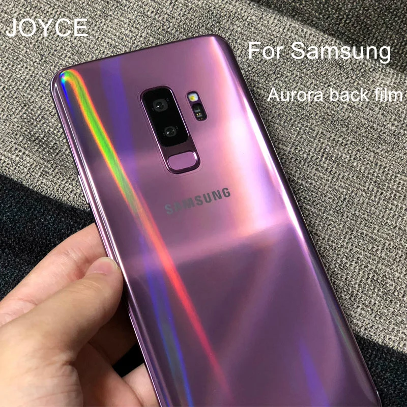 Мягкая задняя пленка JOYCE Aurora для Samsung Galaxy S8 S9 S10 Plus / Note 8 9 защита экрана от царапин |