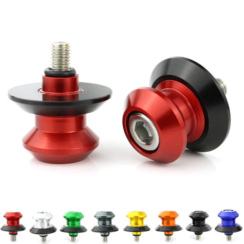 CNC Swing Arm Stand Bobbins For Yamaha TZR250 YZF750 1000 FZR400 600