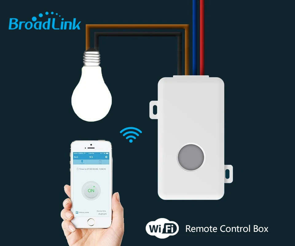 broadlink SC1 WiFi Controller Smart Home Automatisierung Module App Drahtlose WiFi Remote Power Schalter Via Handy