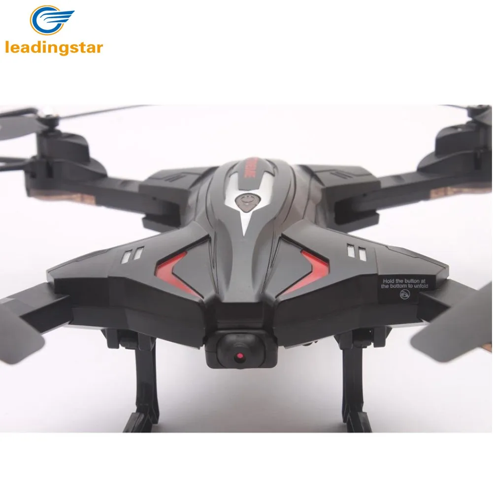 LeadingStar Foldable RC Quadcopter font b Drone b font Remote Controller LED 4 Channels Altitude Hold