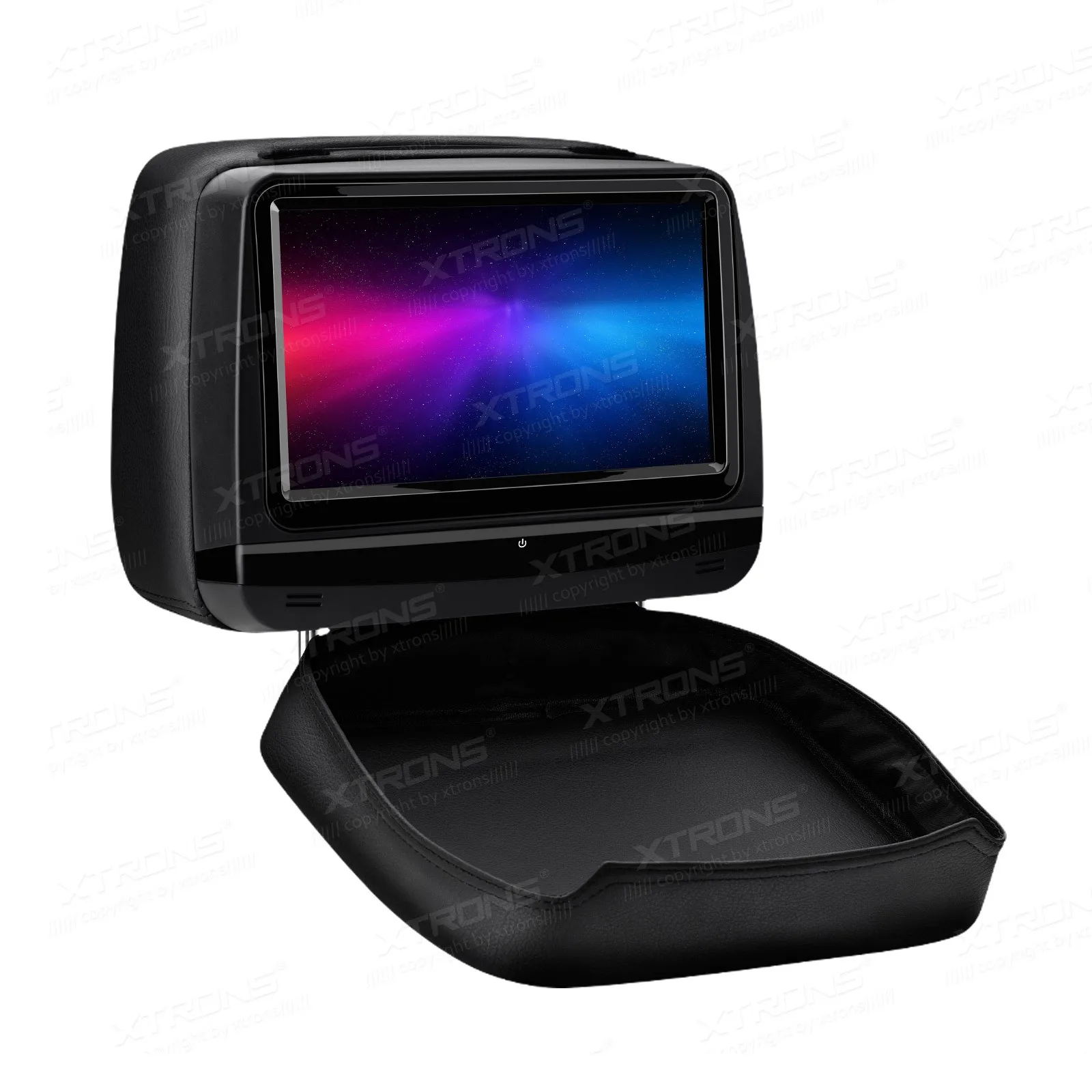 Top One Pair 9" Touch Screen Headrest Car DVD Car Headrest DVD Headrest Car Monitor DVD with HDMI Port & Adjustable Viewing Angles 4