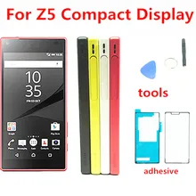 4," ЖК-дисплей для SONY Xperia Z5 Compact ЖК-дисплей сенсорный экран с рамкой SONY XPERIA Z5 Compact lcd Z5 mini E5823 E5803