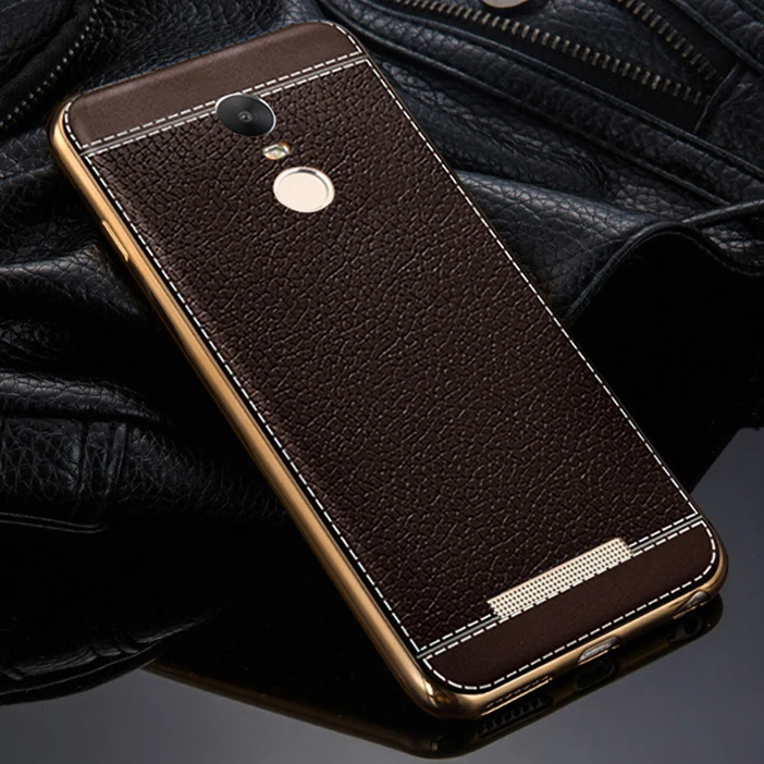 Роскошный гибридный Чехол из искусственной кожи с зернистой текстурой Note2 для