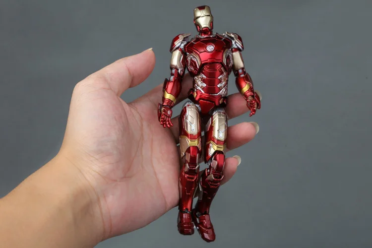 Marvel Железный человек Ironman NMK42 MK43 с диванной antman Черная пантера подвижные ПВХ Фигурки игрушки коллекция игрушек