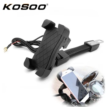 

KOSOO Universal Motorcycle Bike Bicycle Handlebar Mount Adjustable CELL PHONE HOLDER for Samsung for Galaxy for Sony for Xperia