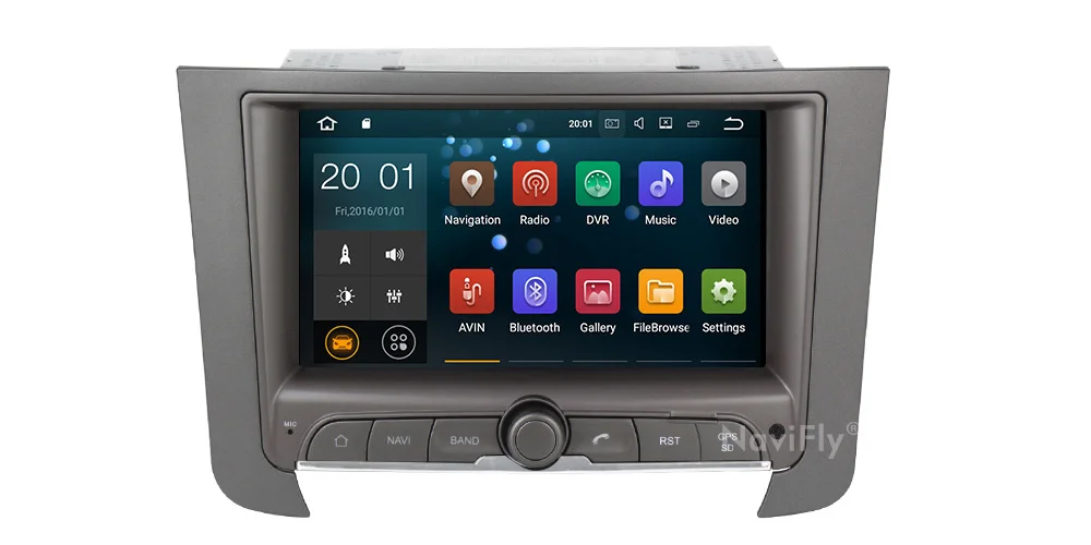 Discount Android 9.0 2GB + 16GB + 4 core Car DVD Player Wifi Bluetooth RDS RADIO GPS Map For SsangYong REXTON 2012 2013 -2016 13
