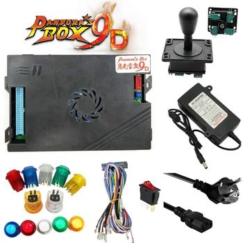 

DIY Pandora box 9D 2222 in 1 arcade game cabinet machine with jamma board kit