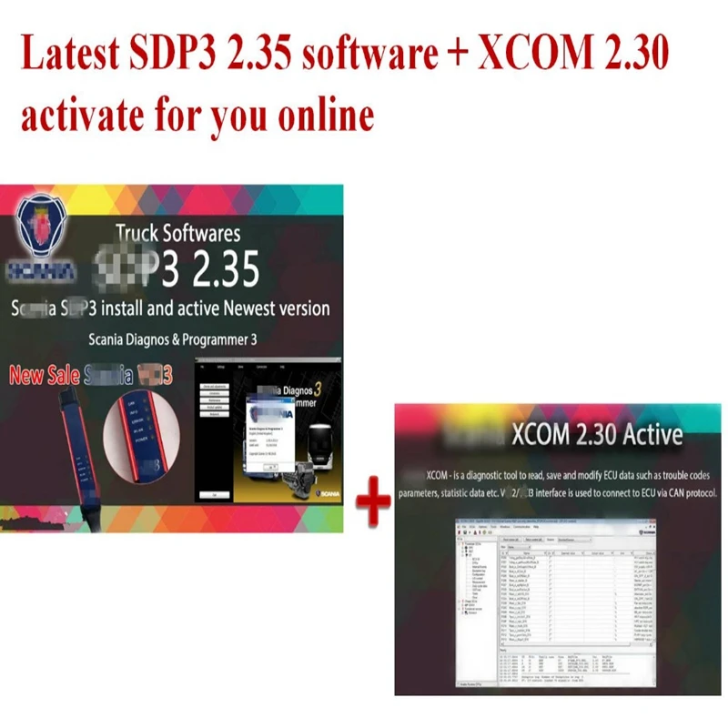 Scania SDP3 2.35 Diagnosis /& Programming for VCI 3 VCI3