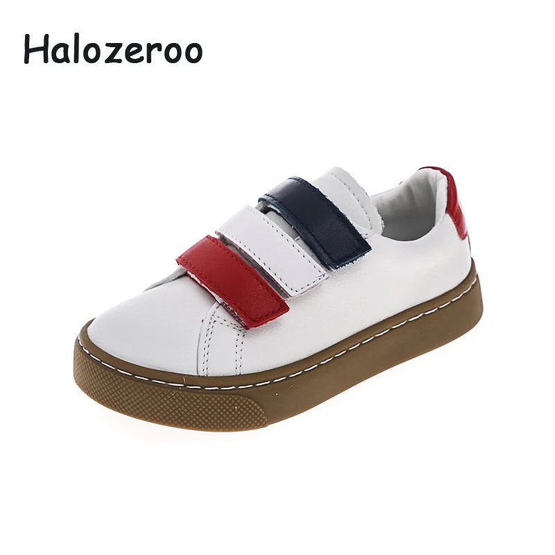 

Spring New Kids Genuine Leather Shoes Boys Fashion Casual Shoes Children Mesh Shoes Baby Girls Sport Sneakers Brand Trainer 2019