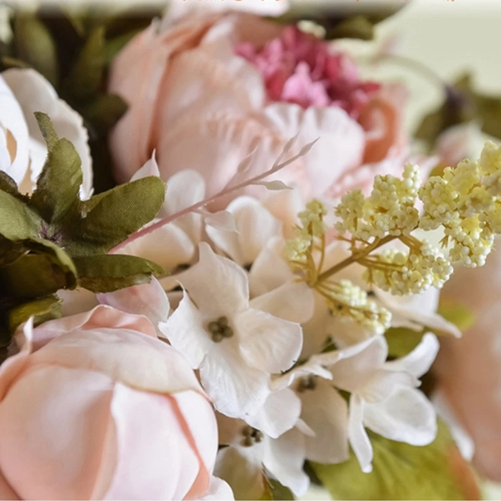 European Style Fake Artificial Peony Silk Decorative Party Flowers For Home Hotel Wedding Office Garden Decor Rose Flowers European Style Fake Artificial Peony Silk Decorative Party Flowers For Home Hotel Wedding Office Garden Decor Rose Flowers