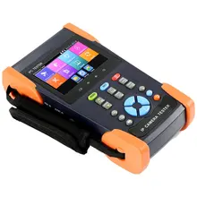 3,5 дюймов 5 в 1 IP тестер систем Скрытого видеонаблюдения с дисплеем HD аналоговый AHD CVI TVI камера тестер 8 Мп Быстрый ONVIF TDR для RJ45 WIFI POE 12 В выход