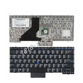 

YALUZU US Laptop Keyboard For HP Compaq NC2400 NC2410 with Point sticker Black US version - 412782-001 AE0T1TPU117