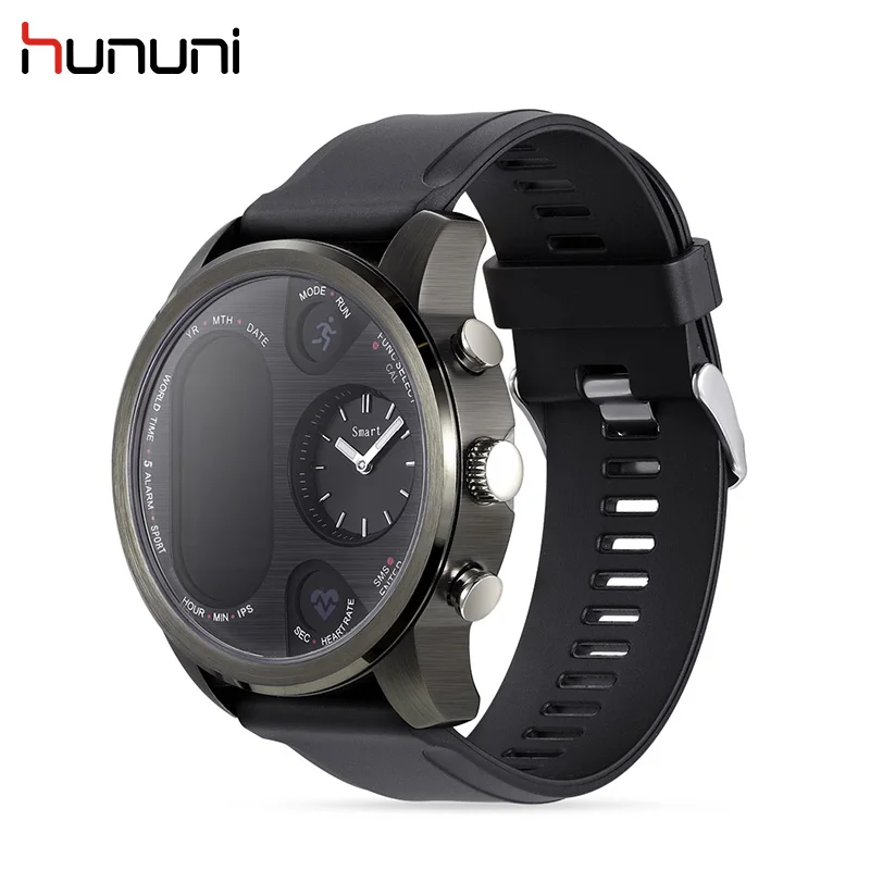 

Hununi T3 Smartwatch Android Bluetooth Sports Fitness Tracker Super Big Screen reloj inteligente Wristband Business Men Women