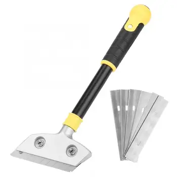 

2Pcs Heavy Duty Hand Floor Wall Scrapers 12 Inch Long + 20Pcs 4 Inch Scraper Blades