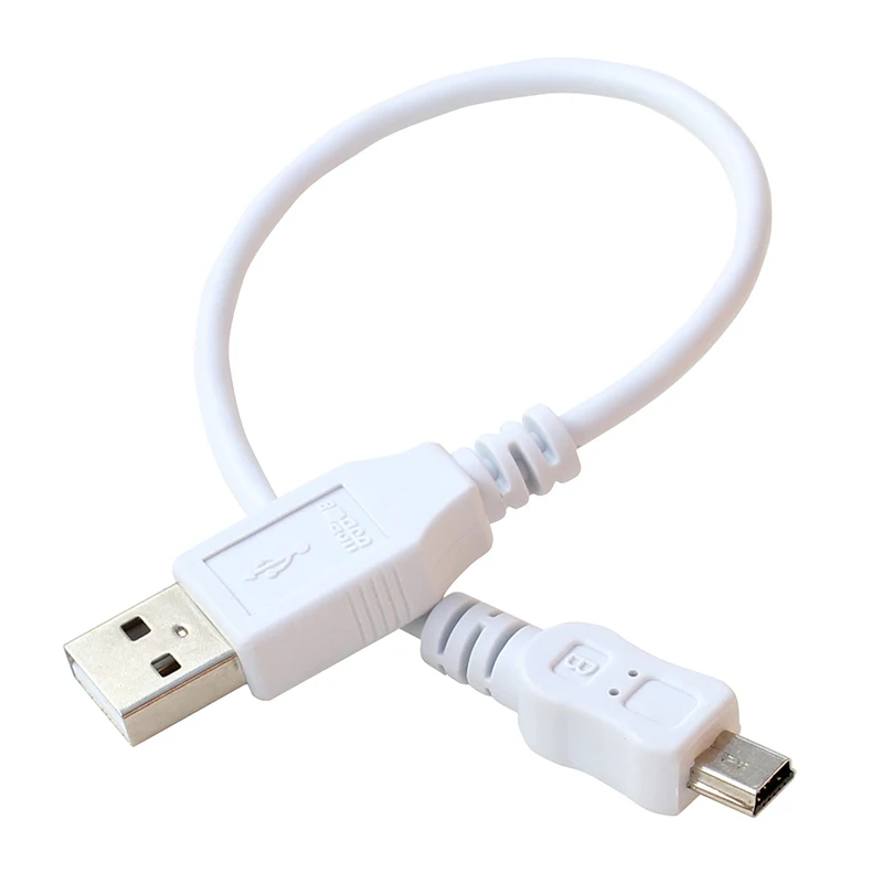0,2 м высокое качество мини USB 5 Pin данных зарядный короткий кабель для цифровых камер MP3 MP4