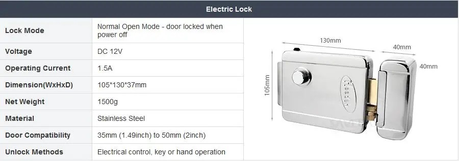 Electric Lock