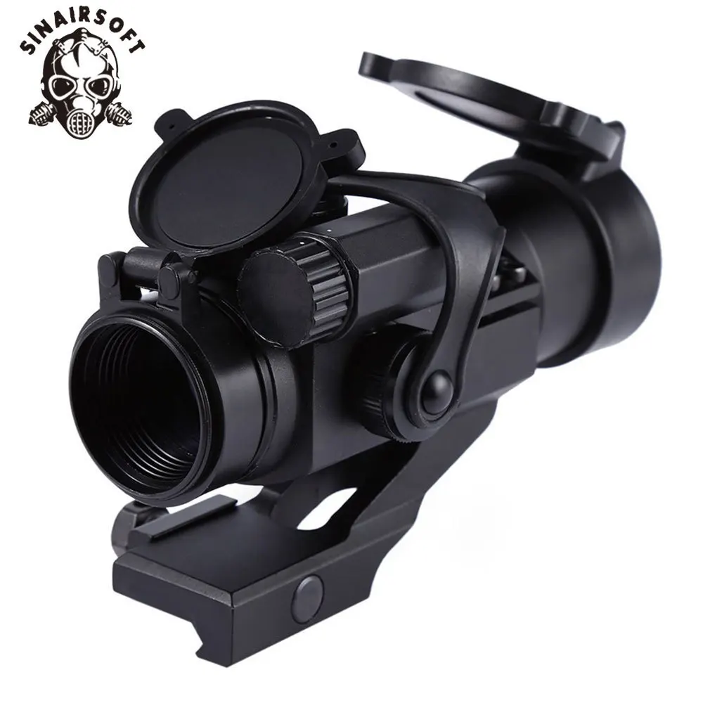 

SINAIRSOFT Hunting Riflescopes 32mm M2 Sighting Telescope Laser Gun Sight with Reflex Red Green Dot Scope for Picatinny Rail