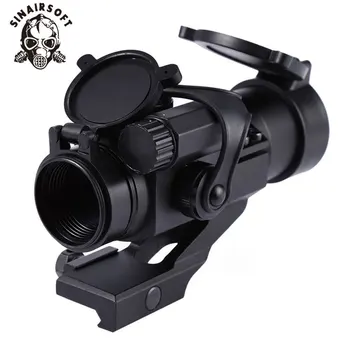 

SINAIRSOFT Hunting Riflescopes 32mm M2 Sighting Telescope Laser Gun Sight with Reflex Red Green Dot Scope for Picatinny Rail