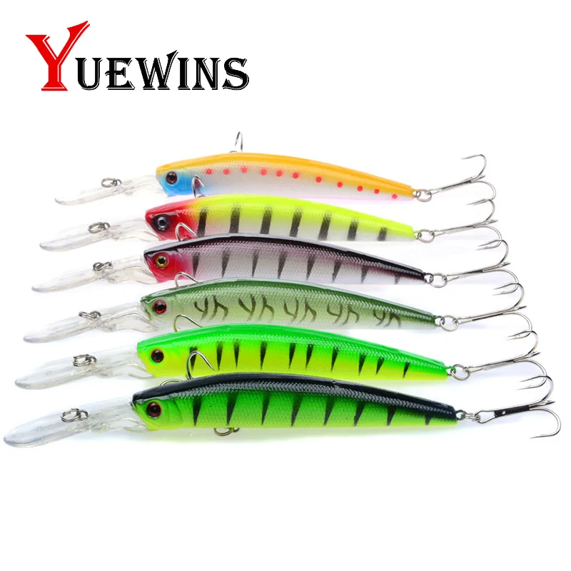 YUEWINS Minnow рыболовная приманка 14 5 см 15 6 г воблер crankbait iscas искусственная твердая в