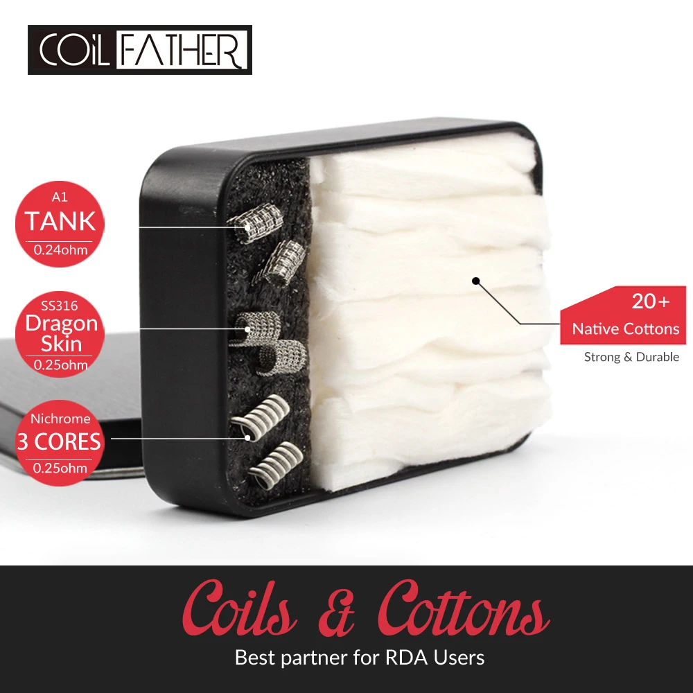 Buy Coil Father Coils & Cottons Cool Coil Wire Muji