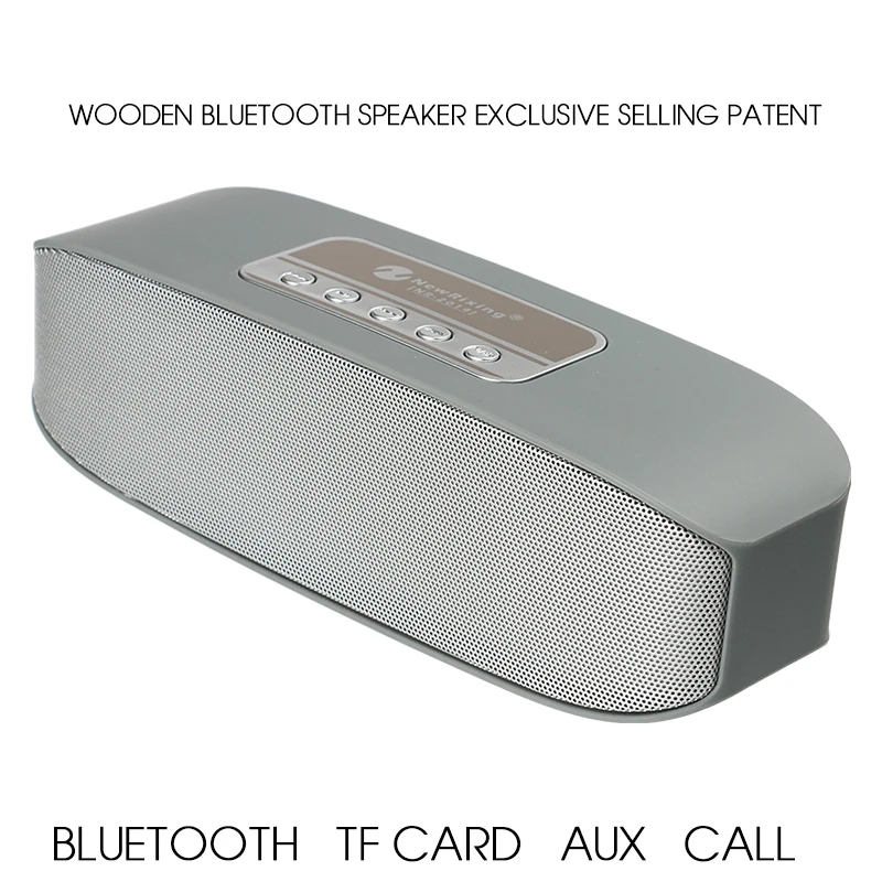 Портативная Bluetooth колонка NewRixing беспроводная с объемным сабвуфером|subwoofer stereo|caixa