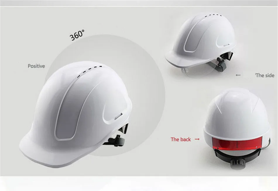 HYBON жесткий шлем безопасности Быстрый уровень шлем ABS анти-разбивание дышащие защитные шлемы строительство вентилятор на солнечной батарее шляпа