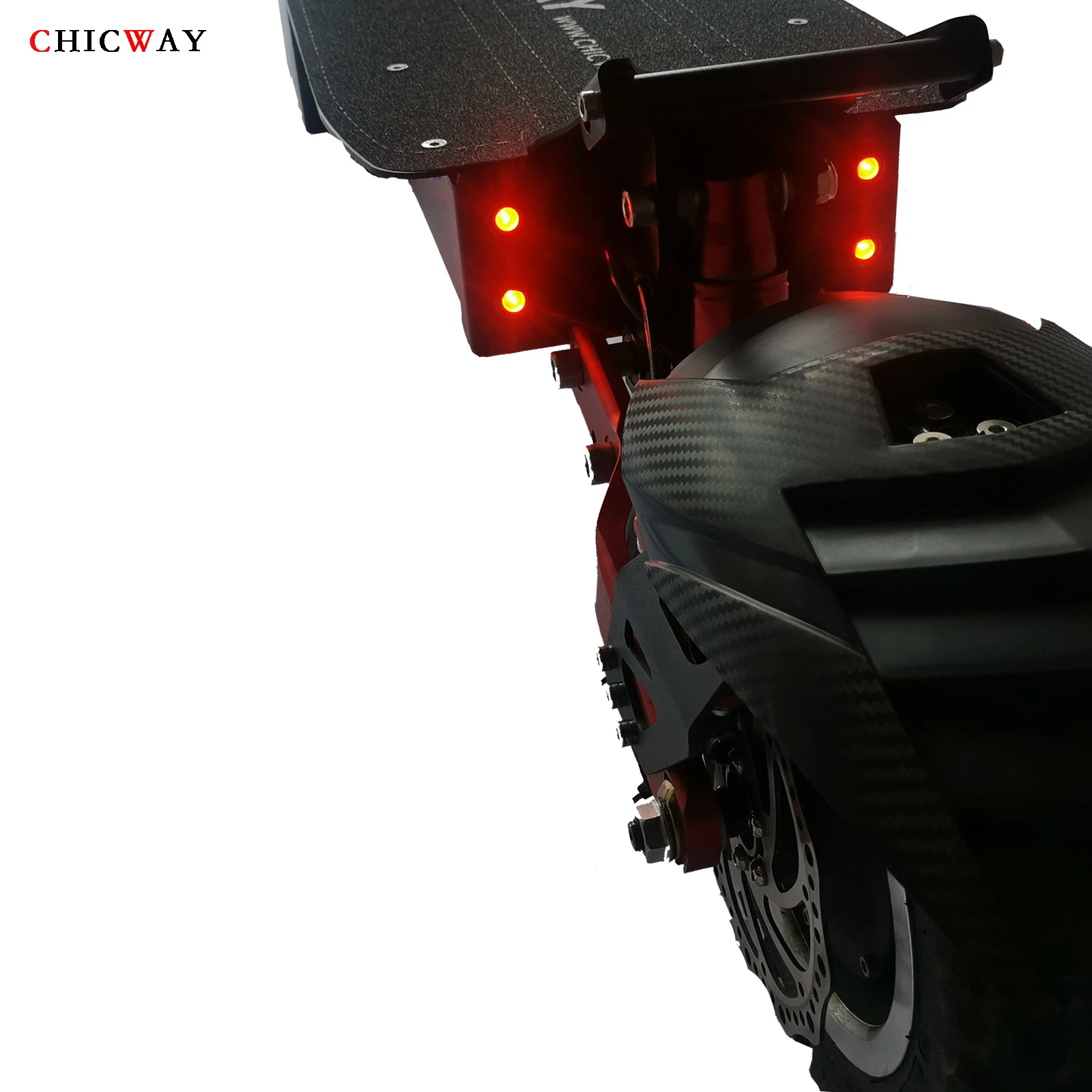Sale 2019 hottest CHICWAY Spiderman off-road electric scooter,Dual drive 3200W,Independent suspension,hydraulic shock absorber,80km/h 4