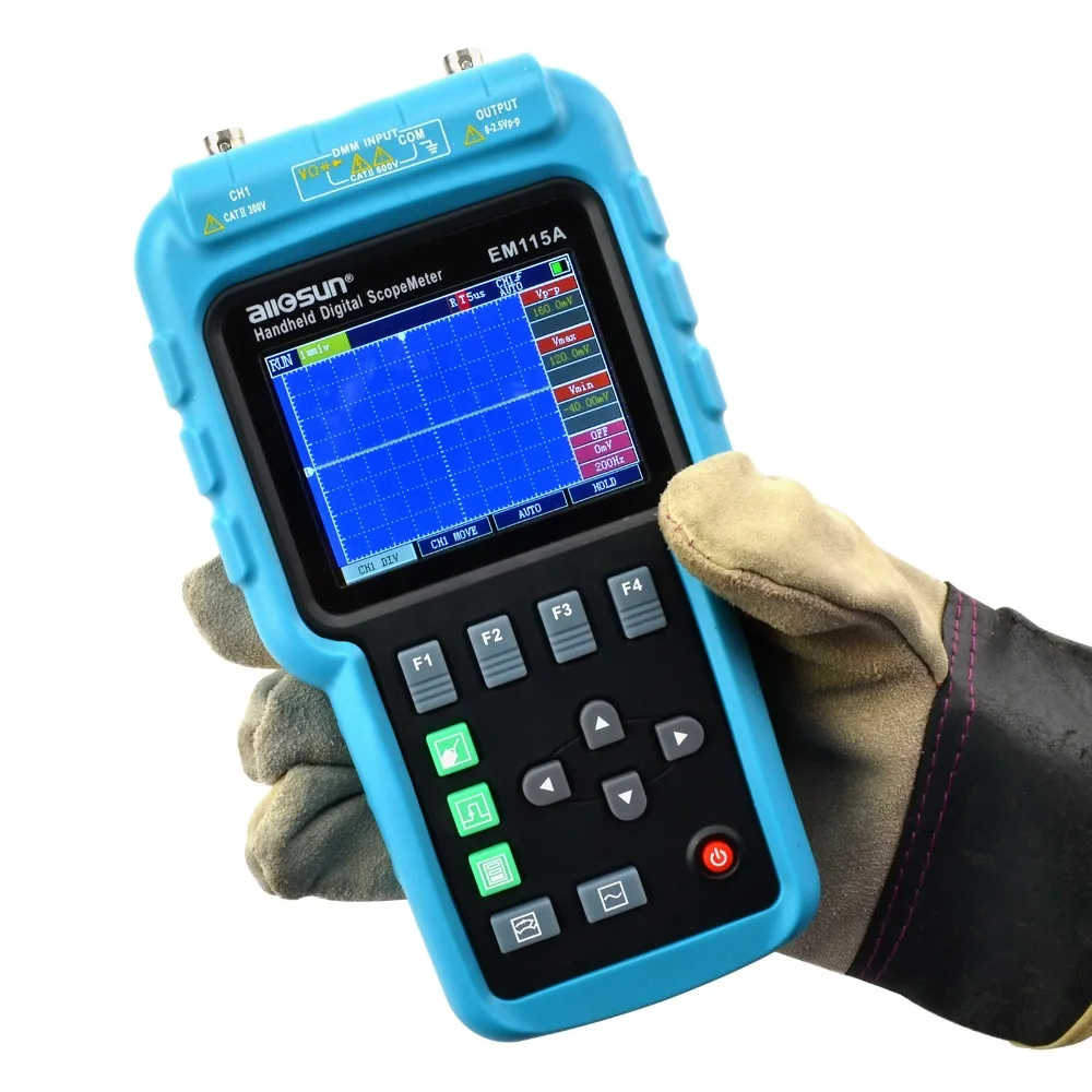 

2016 New Professional Handheld Oscillograph Digital Oscilloscope Digital Scopemeter 50MHZ-Single Channel ColorLCD Display
