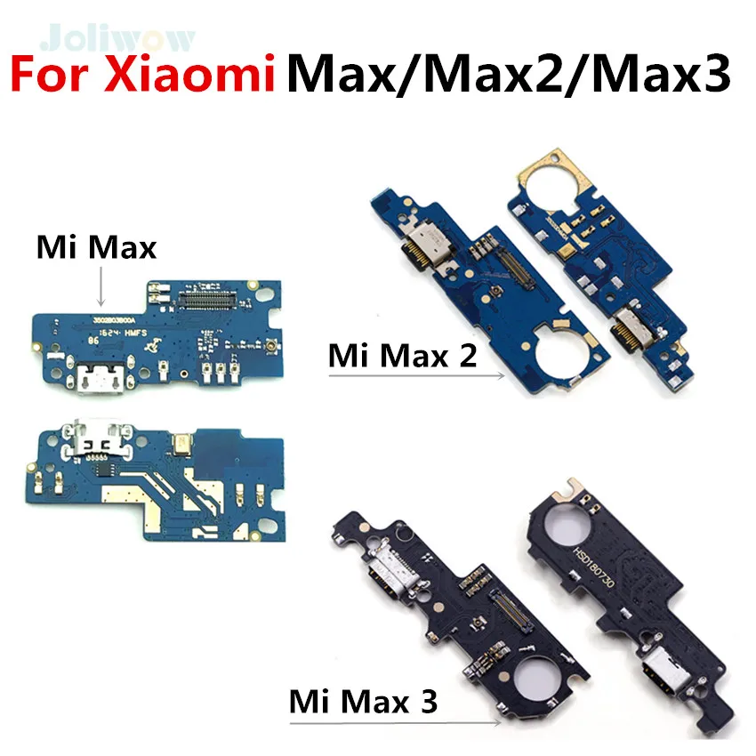 

For Xiaomi Mi Max 2 Max2 Max3 max 3 USB Charging Port Charger Board Dock Charger Connector with Microphone Flex Cable
