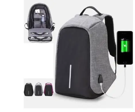 

Men Backpack Multifunction USB charging Men 15 inch Laptop Backpacks For Teenager Male Mochilas Travel Shoulder Bag anti thief