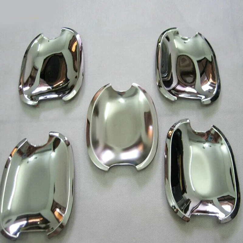 

5pcs ABS Chrome For Toyota Land Cruiser Prado FJ 120 Accessories Door Handle Bowl For Toyota Land Cruiser Prado Fj120 2003-2009