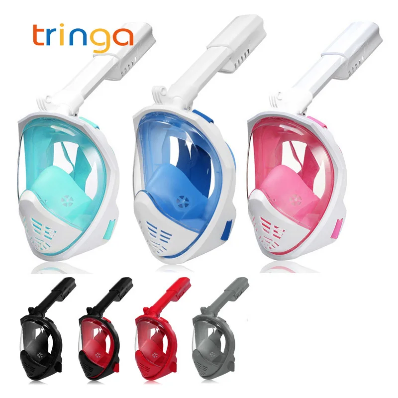 

BeginnerScuba Diving Mask Full Face Snorkeling Mask Underwater Anti Fog Snorkeling Diving Mask For Swimming Spearfishing Dive