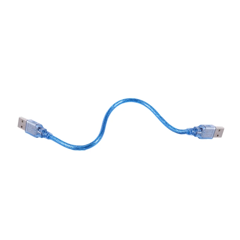 30 см 1 фут USB 2 0 Тип A/A кабель Папа папа удлинитель синий|Кабели HDMI| |