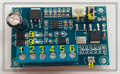 DC 12V 24V 2A Automatic PWM PC CPU Fan Temperature Control Speed Controller 48v fan temperature control speed regulator chassis fan speed regulation module pwm