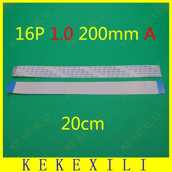 

500X Free Shipping NEW FFC FPC Flexible Flat Cable Forward 10 pin 10PIN Length 200mm 1mm Pitch ribbon cable 1.0-10P-200mm