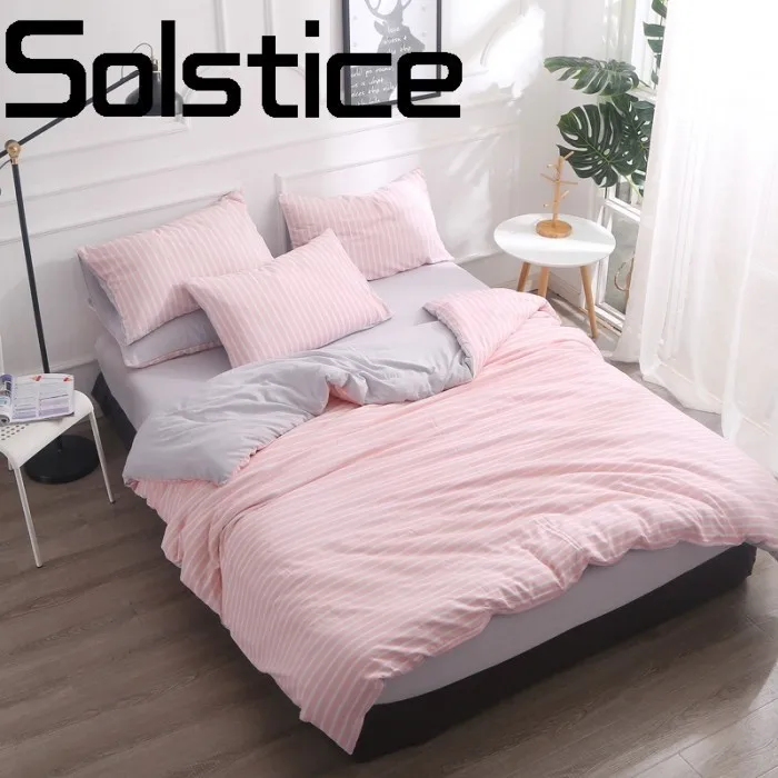 

Solstice Home Soft skin-friendly breathable breathable activity printed washed cotton bedding Bed linen Quilt cover Pillowcase