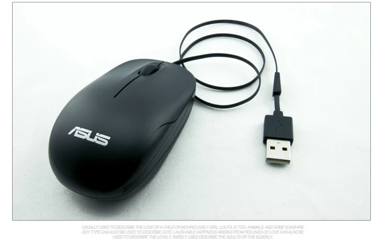 Ноутбук ASUS mouse UT220 проводная мышь телескопическая оптическая игровая USB мышь