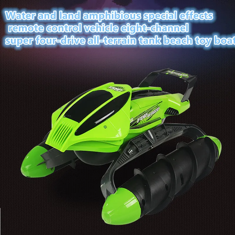 4WD высокоскоростной Радиоуправляемый бак 989 393 2 4 ГГц амфибиус трюк
